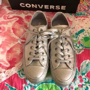 Silver Wolf Converse Sneakers